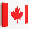 Canadian Flag Wall Art - Maple Leaf Wall Art & Canada Day Decorations