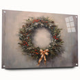 Rustic Christmas Wall Art – Festive Wreath & Holiday Charm