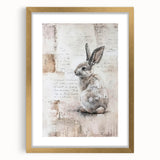 Adorable Bunny - Easter Wall Art, Easter Canvas Prints, Home Decor