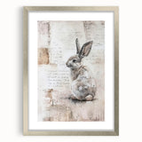 Adorable Bunny - Easter Wall Art, Easter Canvas Prints, Home Decor