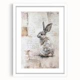 Adorable Bunny - Easter Wall Art, Easter Canvas Prints, Home Decor