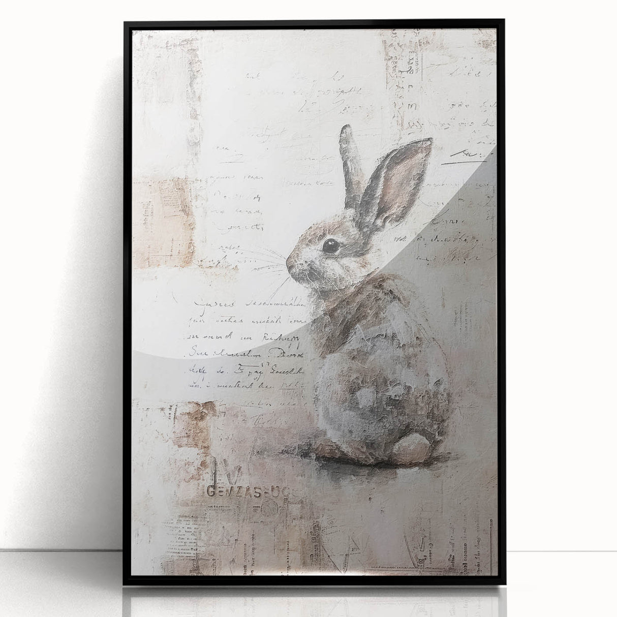 Adorable Bunny - Easter Wall Art, Easter Canvas Prints, Home Decor