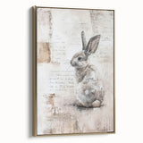 Adorable Bunny - Easter Wall Art, Easter Canvas Prints, Home Decor