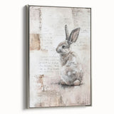 Adorable Bunny - Easter Wall Art, Easter Canvas Prints, Home Decor