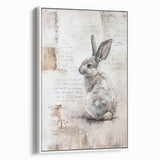 Adorable Bunny - Easter Wall Art, Easter Canvas Prints, Home Decor