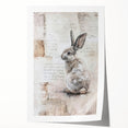 Adorable Bunny - Easter Wall Art, Easter Canvas Prints, Home Decor