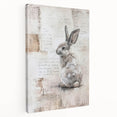 Adorable Bunny - Easter Wall Art, Easter Canvas Prints, Home Decor