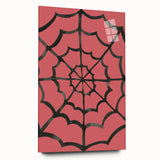 Spider Web Halloween Wall Art - Spooky Halloween Wall Decorations