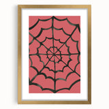 Spider Web Halloween Wall Art - Spooky Halloween Wall Decorations