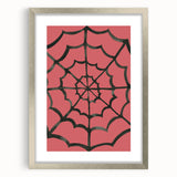 Spider Web Halloween Wall Art - Spooky Halloween Wall Decorations