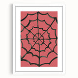 Spider Web Halloween Wall Art - Spooky Halloween Wall Decorations