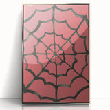 Spider Web Halloween Wall Art - Spooky Halloween Wall Decorations