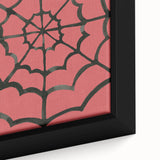 Spider Web Halloween Wall Art - Spooky Halloween Wall Decorations