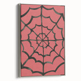 Spider Web Halloween Wall Art - Spooky Halloween Wall Decorations
