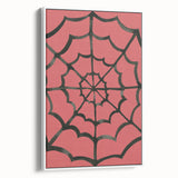 Spider Web Halloween Wall Art - Spooky Halloween Wall Decorations