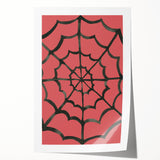 Spider Web Halloween Wall Art - Spooky Halloween Wall Decorations