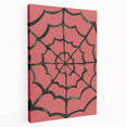 Spider Web Halloween Wall Art - Spooky Halloween Wall Decorations