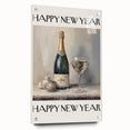 Champagne Toast Celebration - New Year’s Eve Wall Art Print