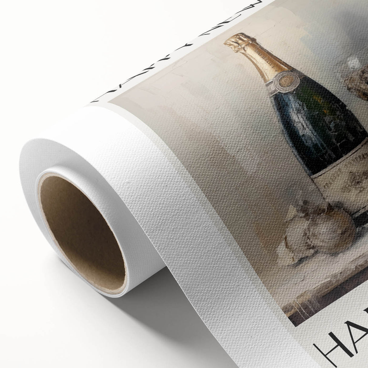 Champagne Toast Celebration - New Year’s Eve Wall Art Print
