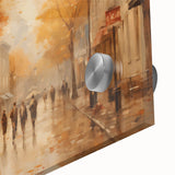 Charming Autumn Street Scene - Thanksgiving Art Prints