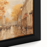 Charming Autumn Street Scene - Thanksgiving Art Prints
