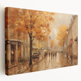 Charming Autumn Street Scene - Thanksgiving Art Prints