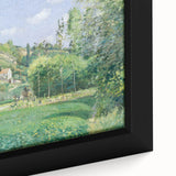 A Cowherd at Valhermeil - Impressionist Landscape by Camille Pissarro