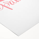 Girls Room Wall Art – Princess Crown Nursery Print