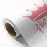 Girls Room Wall Art – Princess Crown Nursery Print