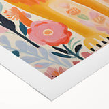 Framed Canvas Art for Children - Majestic Lion Nursery Print