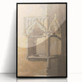 Medieval Wall Art - Gothic Piscina in Blickling Church, Norfolk Print