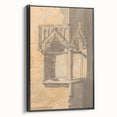 Medieval Wall Art - Gothic Piscina in Blickling Church, Norfolk Print