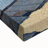 Coastal Landscape Modern Art Print - Contemporary Pointillist Decor