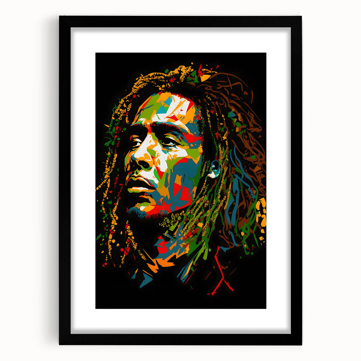 Vibrant Pop Art Wall Art – Iconic Portrait Canvas Print