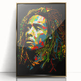 Vibrant Pop Art Wall Art – Iconic Portrait Canvas Print