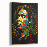 Vibrant Pop Art Wall Art – Iconic Portrait Canvas Print