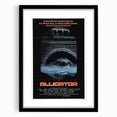 Retro Wall Art – Alligator 1980 Vintage Poster