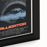 Retro Wall Art – Alligator 1980 Vintage Poster