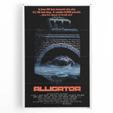 Retro Wall Art – Alligator 1980 Vintage Poster