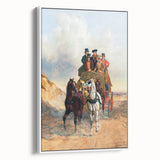 Realism Art Print – The Royal Mail Coach on the Road | Classic British Art