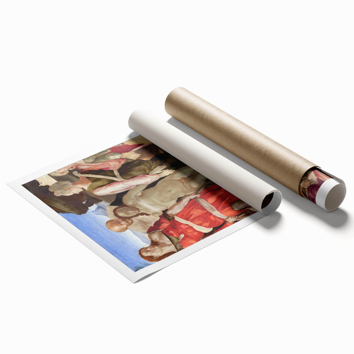 Renaissance Art Print – Michelangelo's The Entombment – Classic Decor