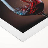 Swirling Wine Elegance - Canvas Art for Kitchen & Dining