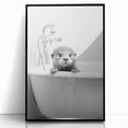Bathroom Wall Decor - Adorable Otter in Bathtub