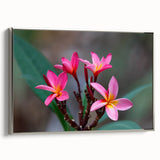 Vintage poster art of Madagascar scenery on framed canvas, featuring vibrant colors ideal for extra large living room wall.