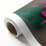 Art Deco poster of a Madagascar landscape in pastel shades on rolled canvas, ideal for nursery wall art.