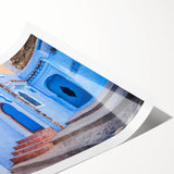 Extra large wall art featuring line art flowers, in black and white, printed on rolled canvas.