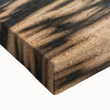 Large art of a black and white Seychelles landscape on stretched canvas, suited for bedroom wall decor.