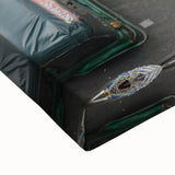 Large art canvas depicting a black and white Bangladesh landscape, ideal for bedroom wall decor.