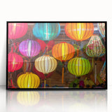 Large abstract wall art depicting the Shanghai skyline in muted gray tones on a framed acrylic panel.