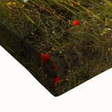 Black and white landscape art painting on stretched canvas, depicting a serene Georgian scenery, ideal for bedroom decor.